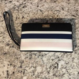 Kate Spade Striped Wristlet